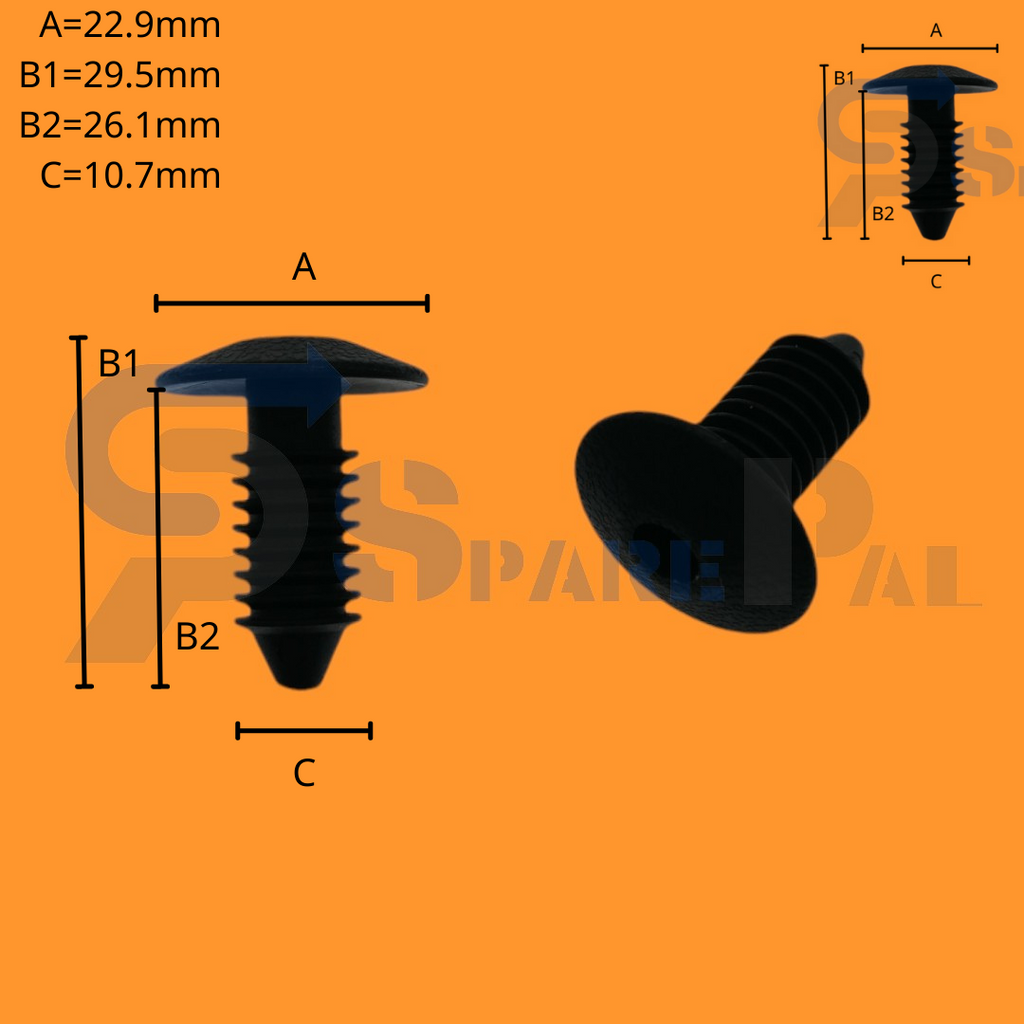 SparePal  Fastener & Clip SPL-10209