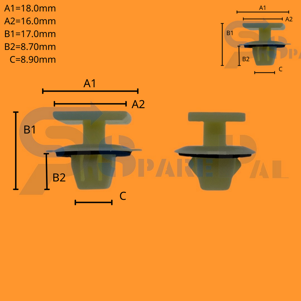 SparePal  Fastener & Clip SPL-10219