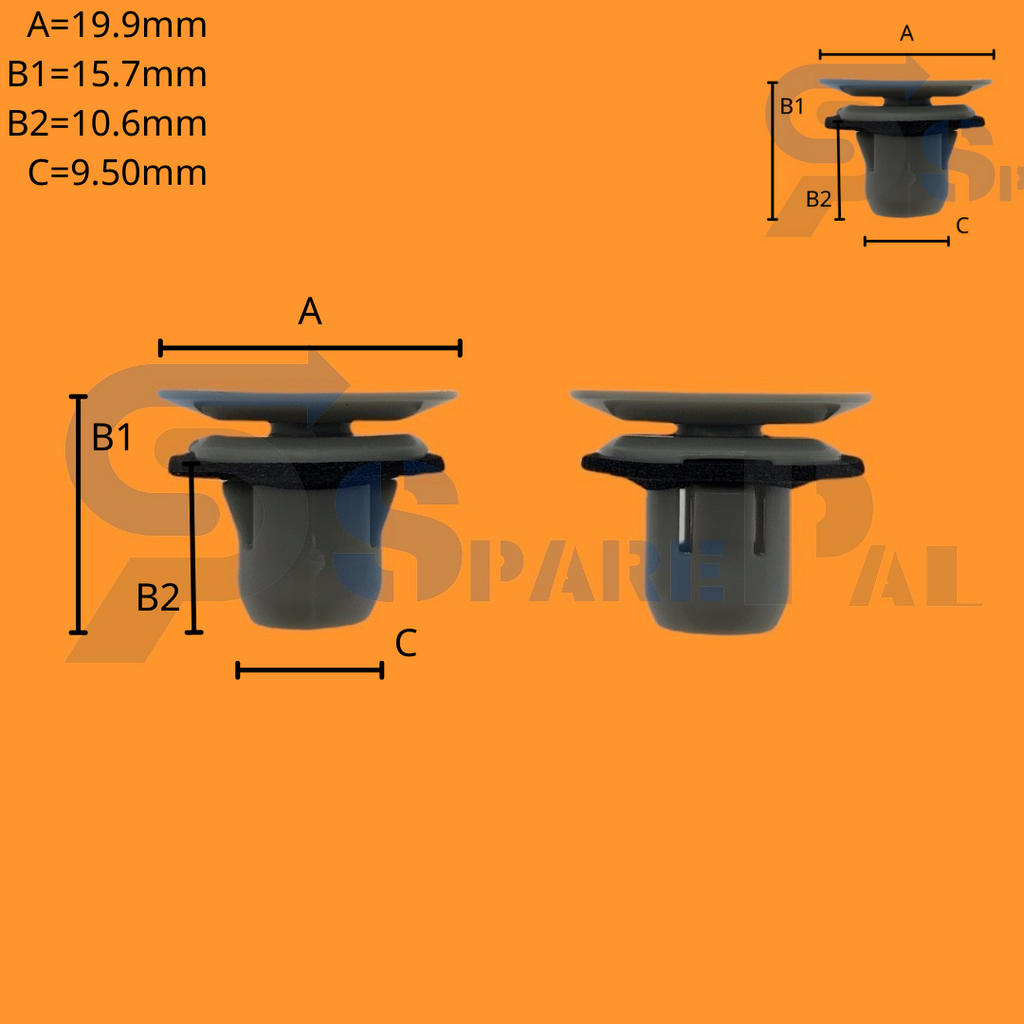 SparePal  Fastener & Clip SPL-10221