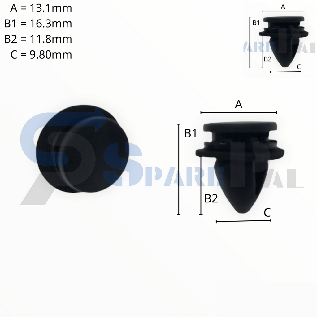 SparePal  Fastener & Clip SPL-10222