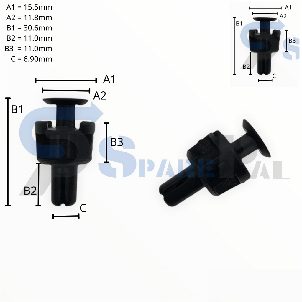 SparePal  Fastener & Clip SPL-10224