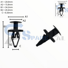 이미지를 갤러리 뷰어에 로드 , SparePal  Fastener &amp; Clip SPL-10235