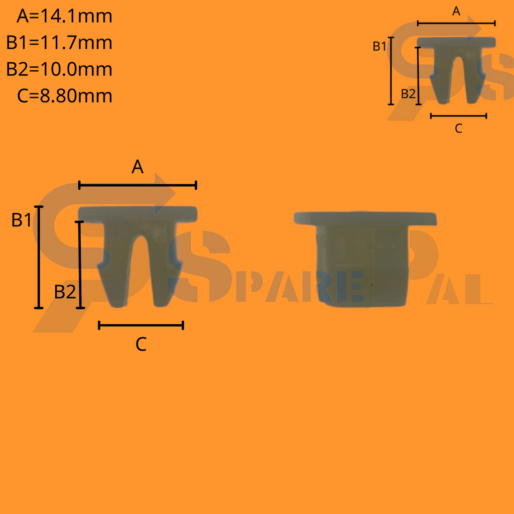 SparePal  Fastener & Clip SPL-10239