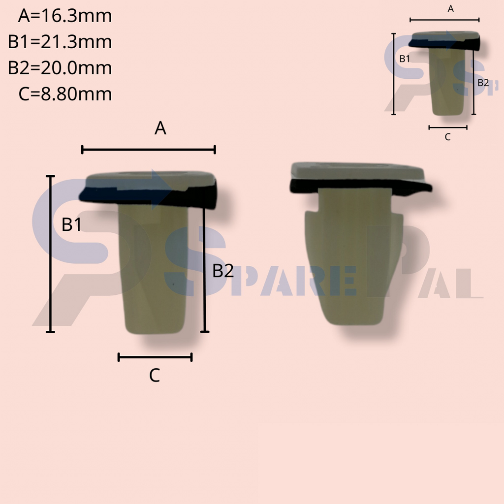 SparePal  Fastener & Clip SPL-10240