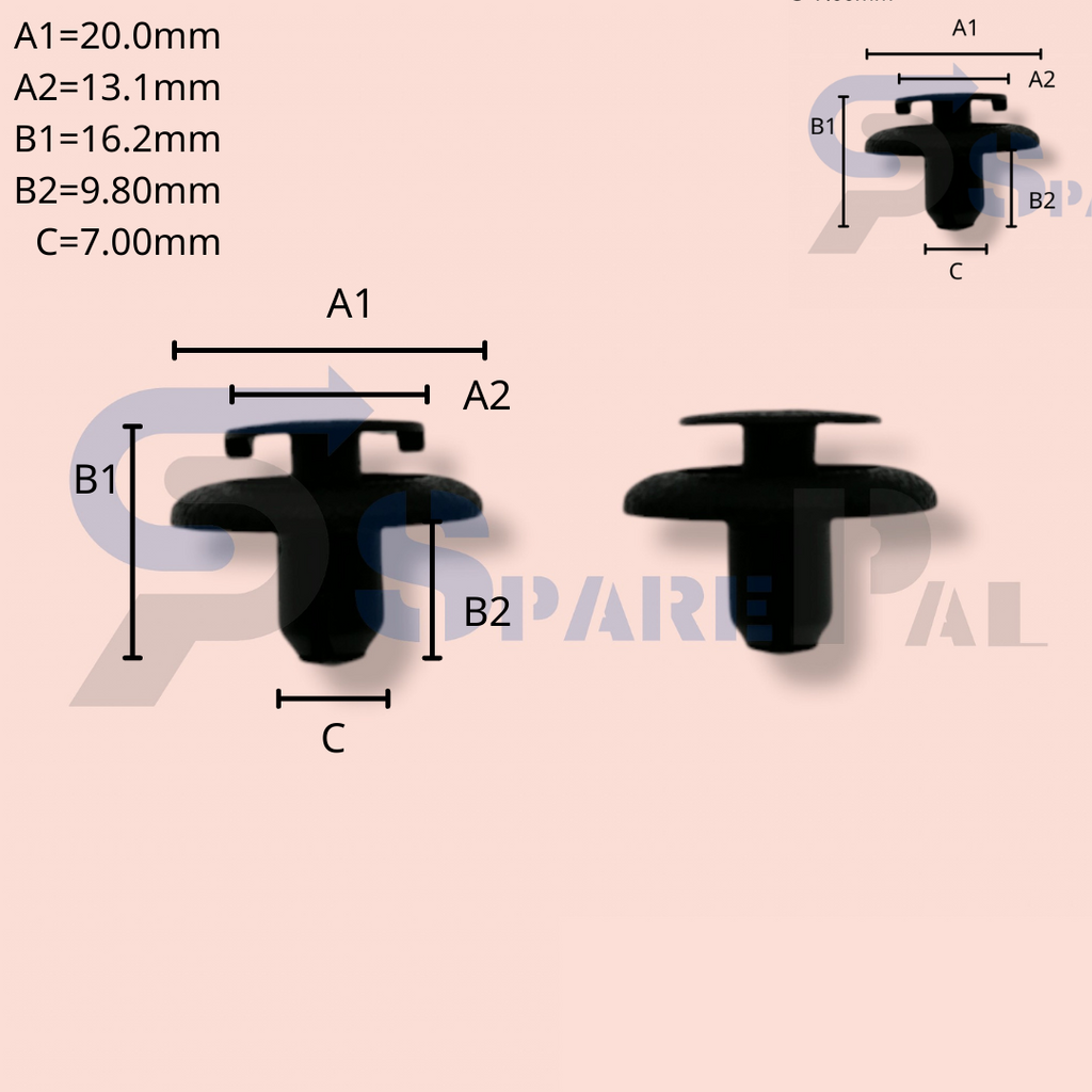 SparePal  Fastener & Clip SPL-10242