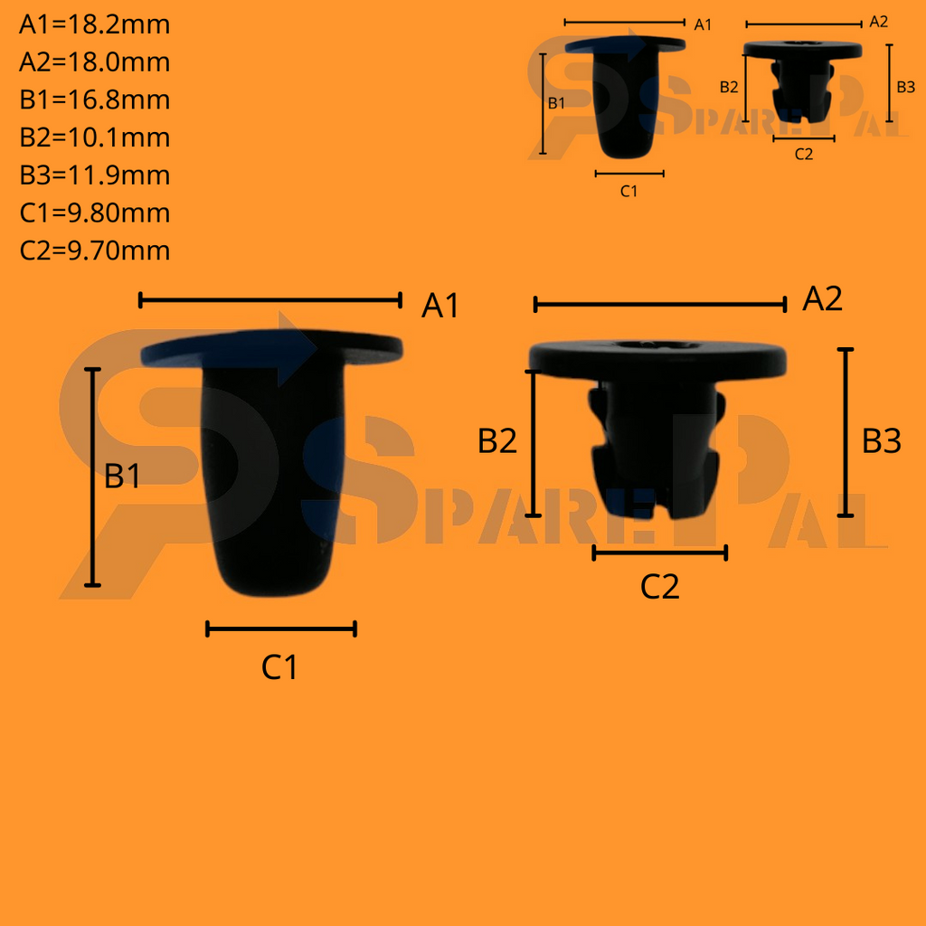 SparePal  Fastener & Clip SPL-10246