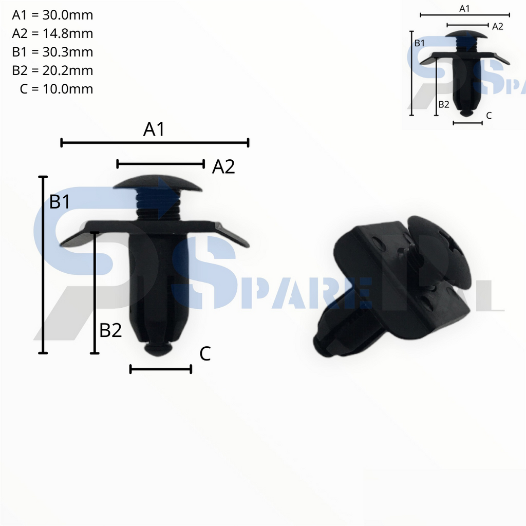 SparePal  Fastener & Clip SPL-10257