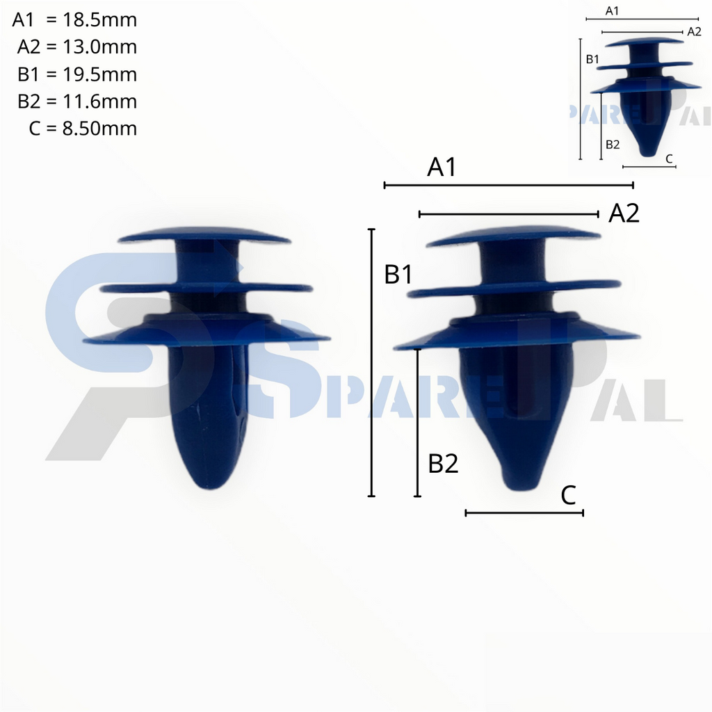 SparePal  Fastener & Clip SPL-10262