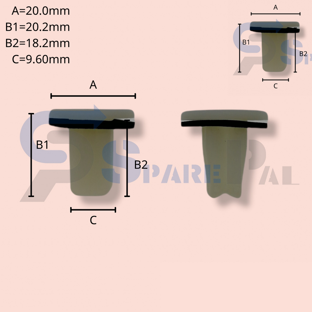 SparePal  Fastener & Clip SPL-10267