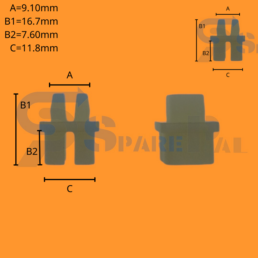 SparePal  Fastener & Clip SPL-10272