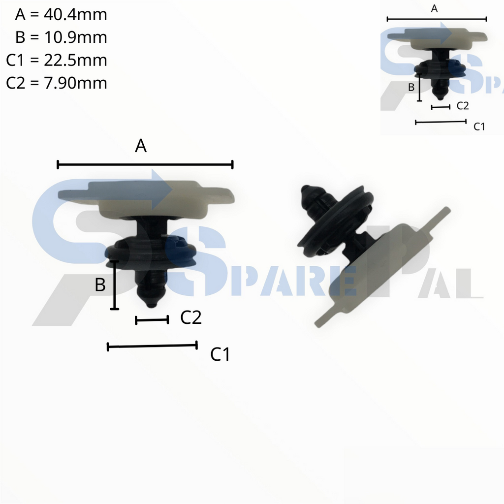 SparePal  Fastener & Clip SPL-10274