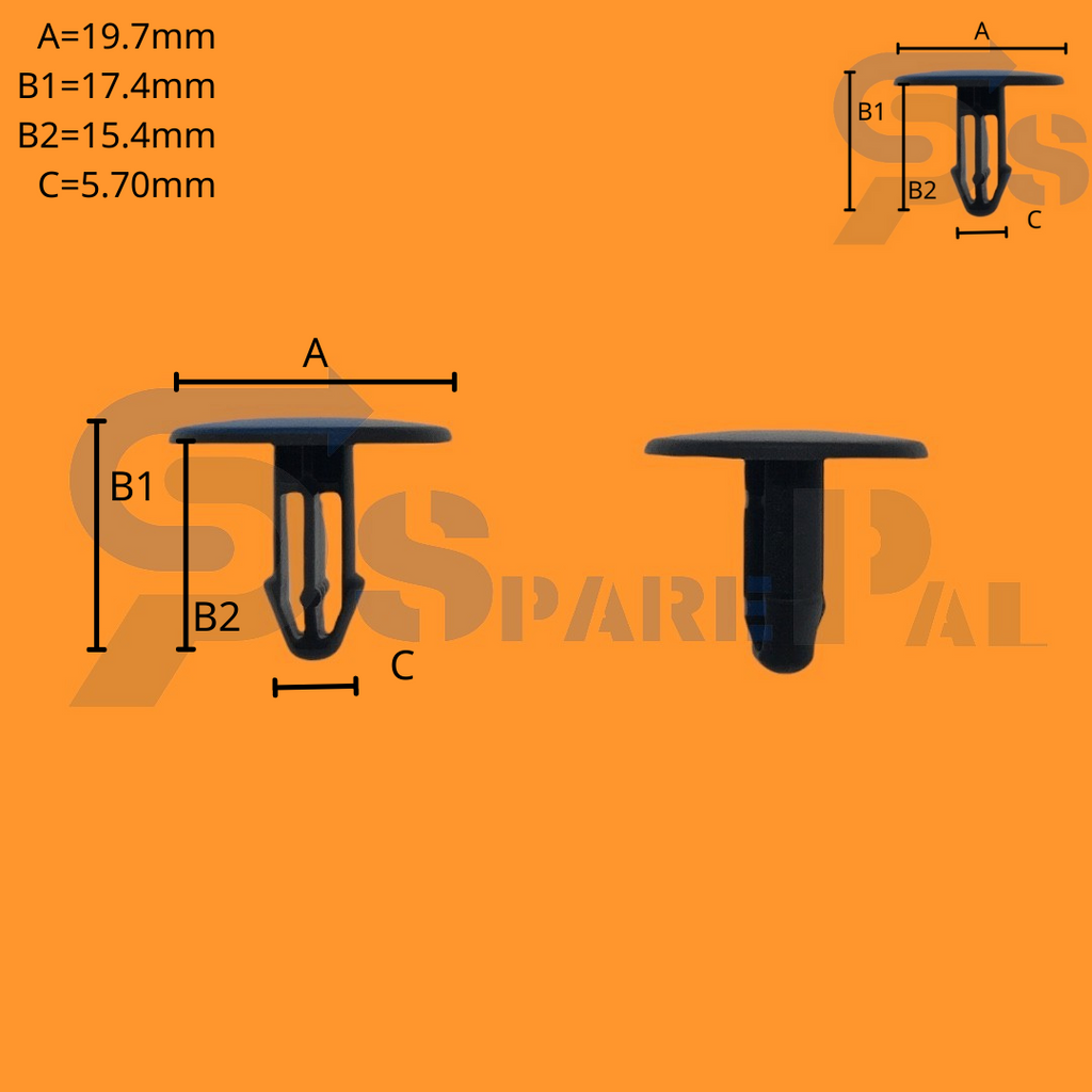 SparePal  Fastener & Clip SPL-10275