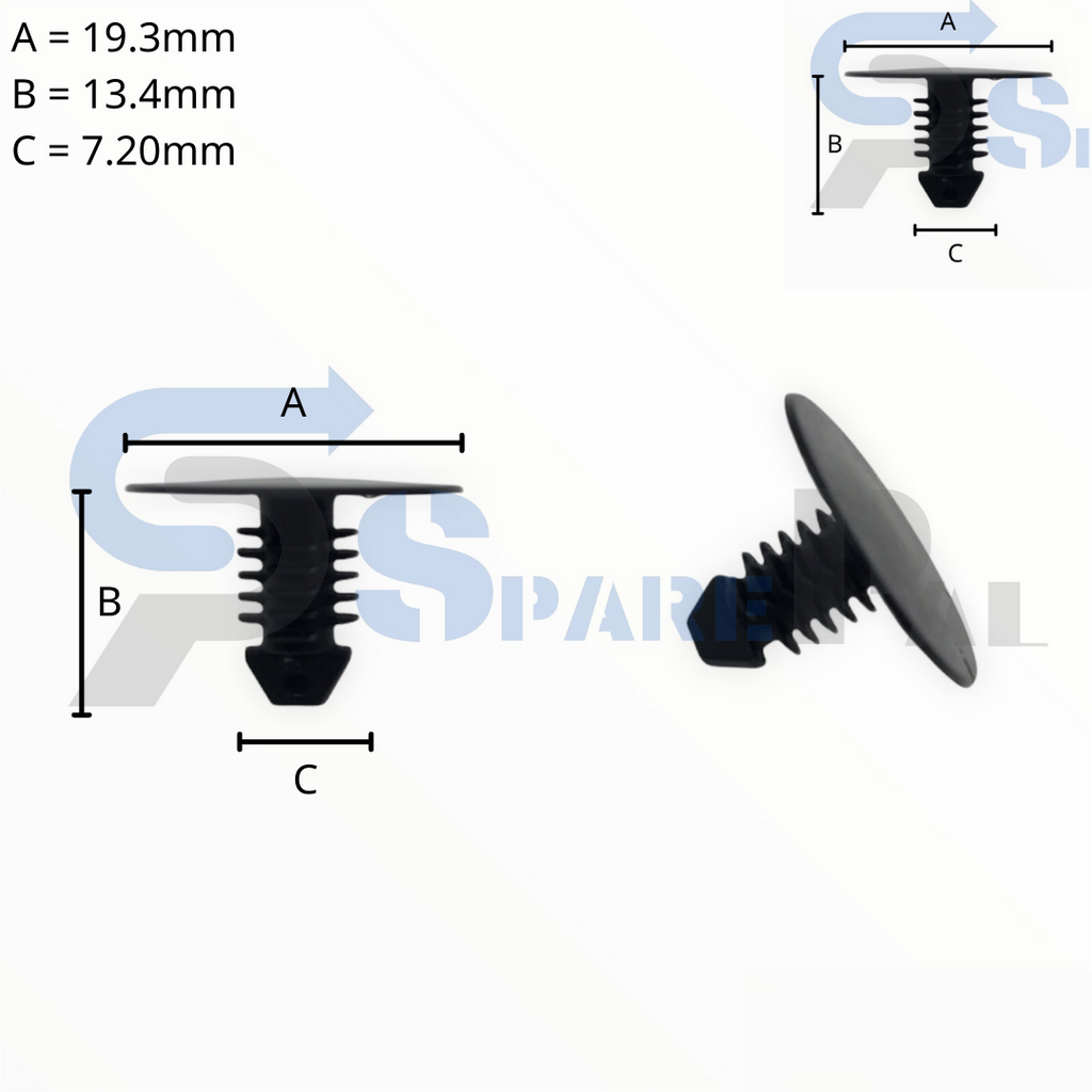 SparePal  Fastener & Clip SPL-10281