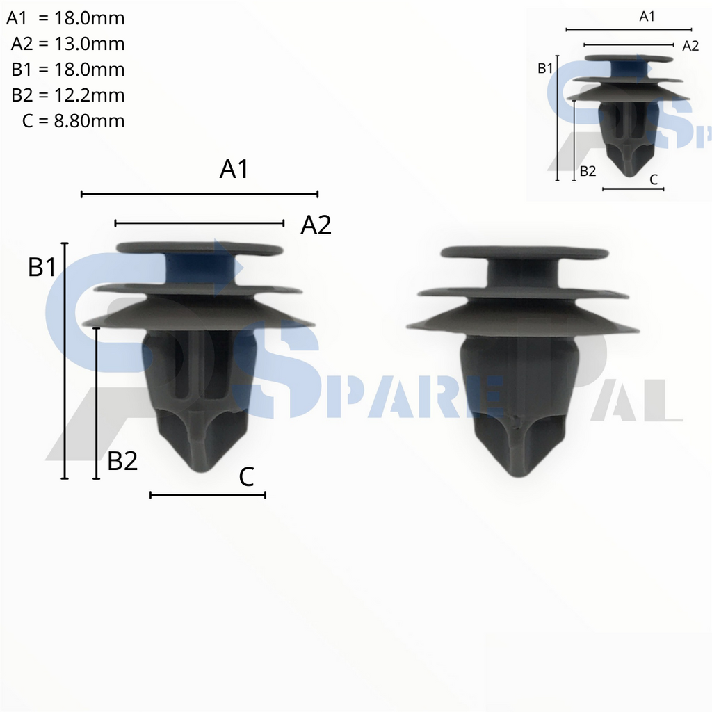 SparePal  Fastener & Clip SPL-10284