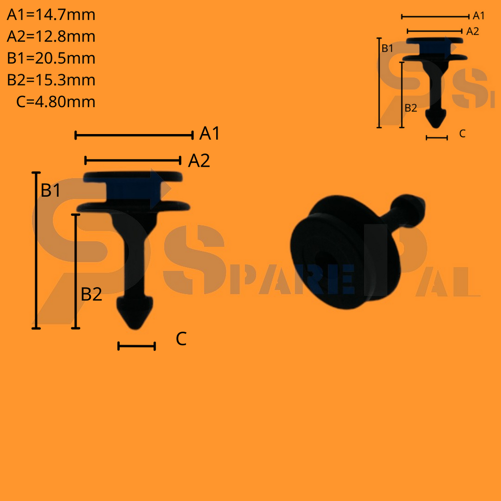 SparePal  Fastener & Clip SPL-10287