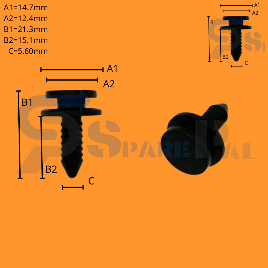 SparePal  Fastener & Clip SPL-10288