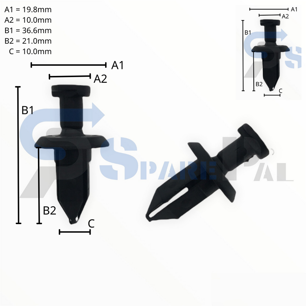 SparePal  Fastener & Clip SPL-10291