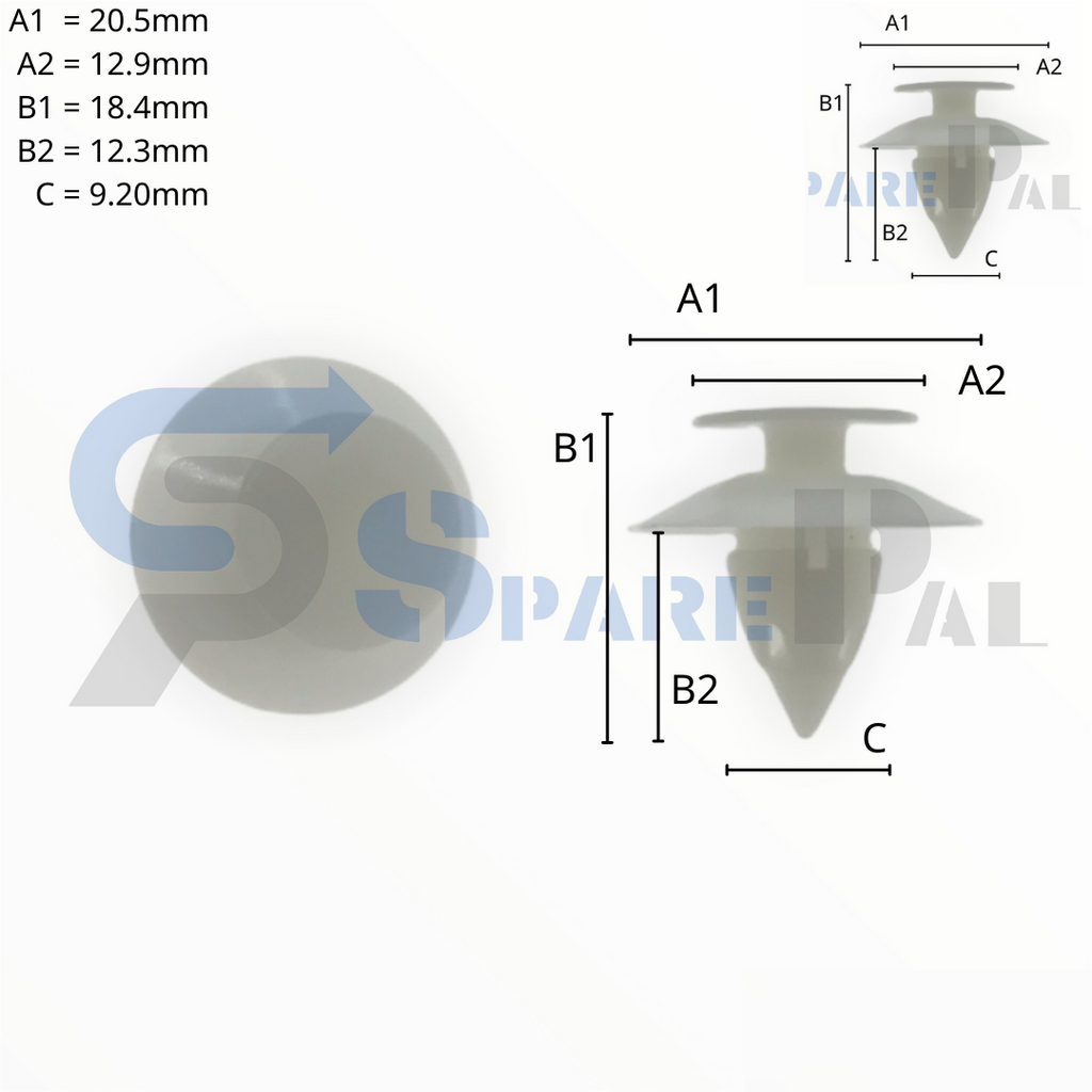 SparePal  Fastener & Clip SPL-10294