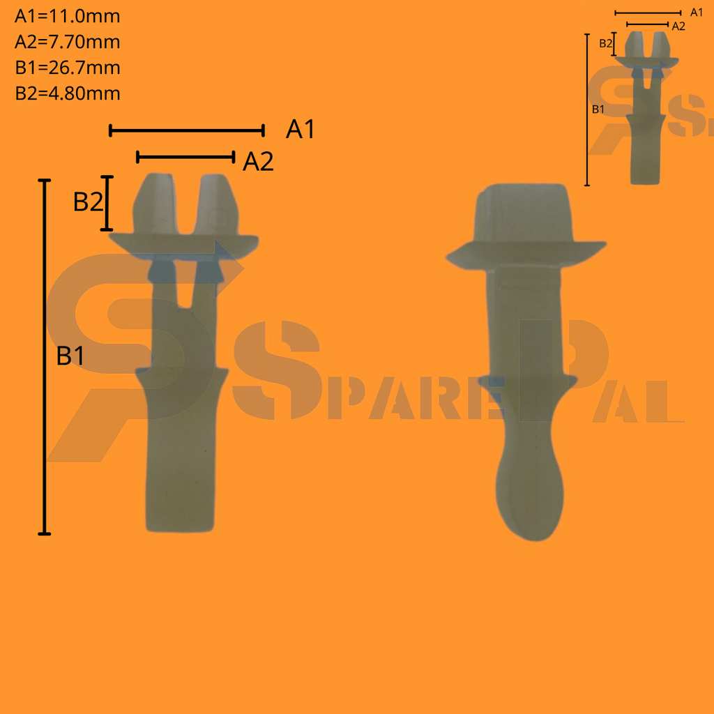 SparePal  Fastener & Clip SPL-10297