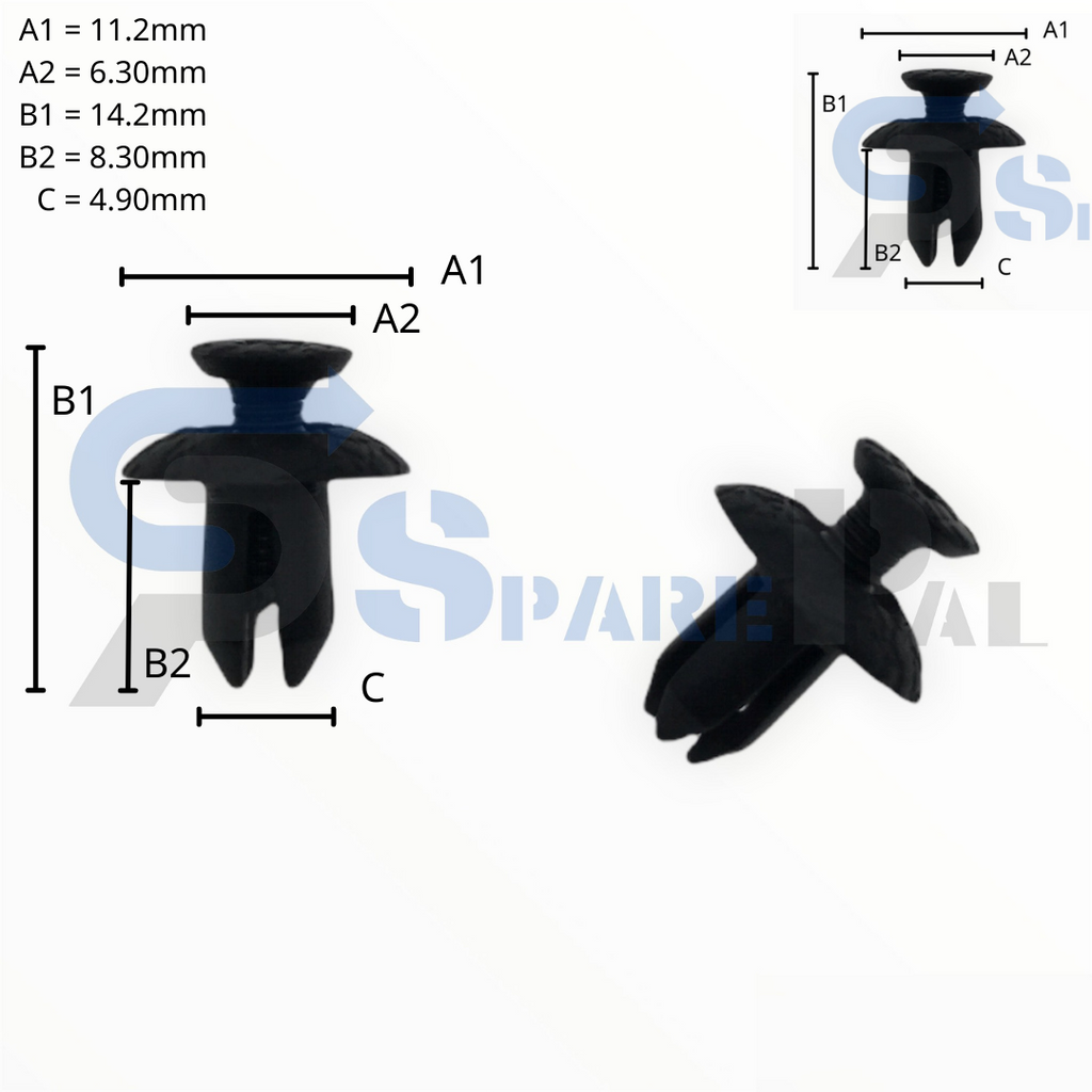 SparePal  Fastener & Clip SPL-10300