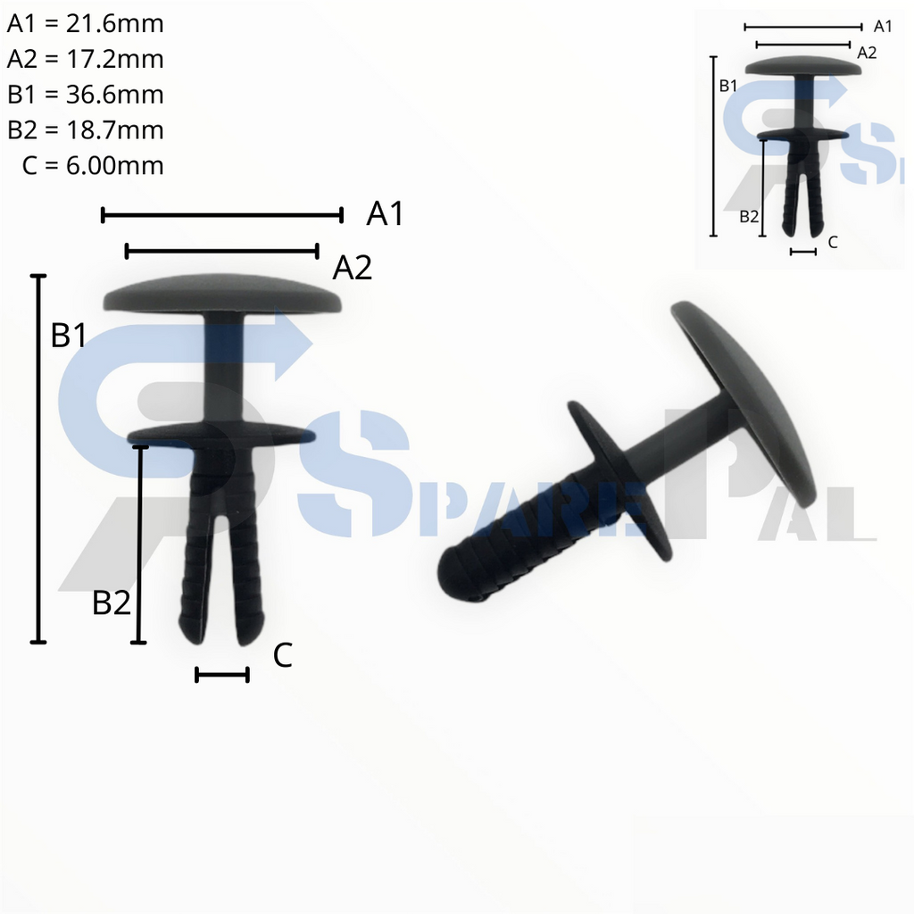 SparePal  Fastener & Clip SPL-10305