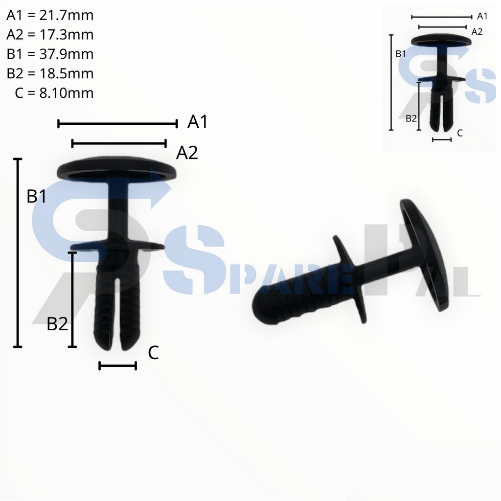 SparePal  Fastener & Clip SPL-10308