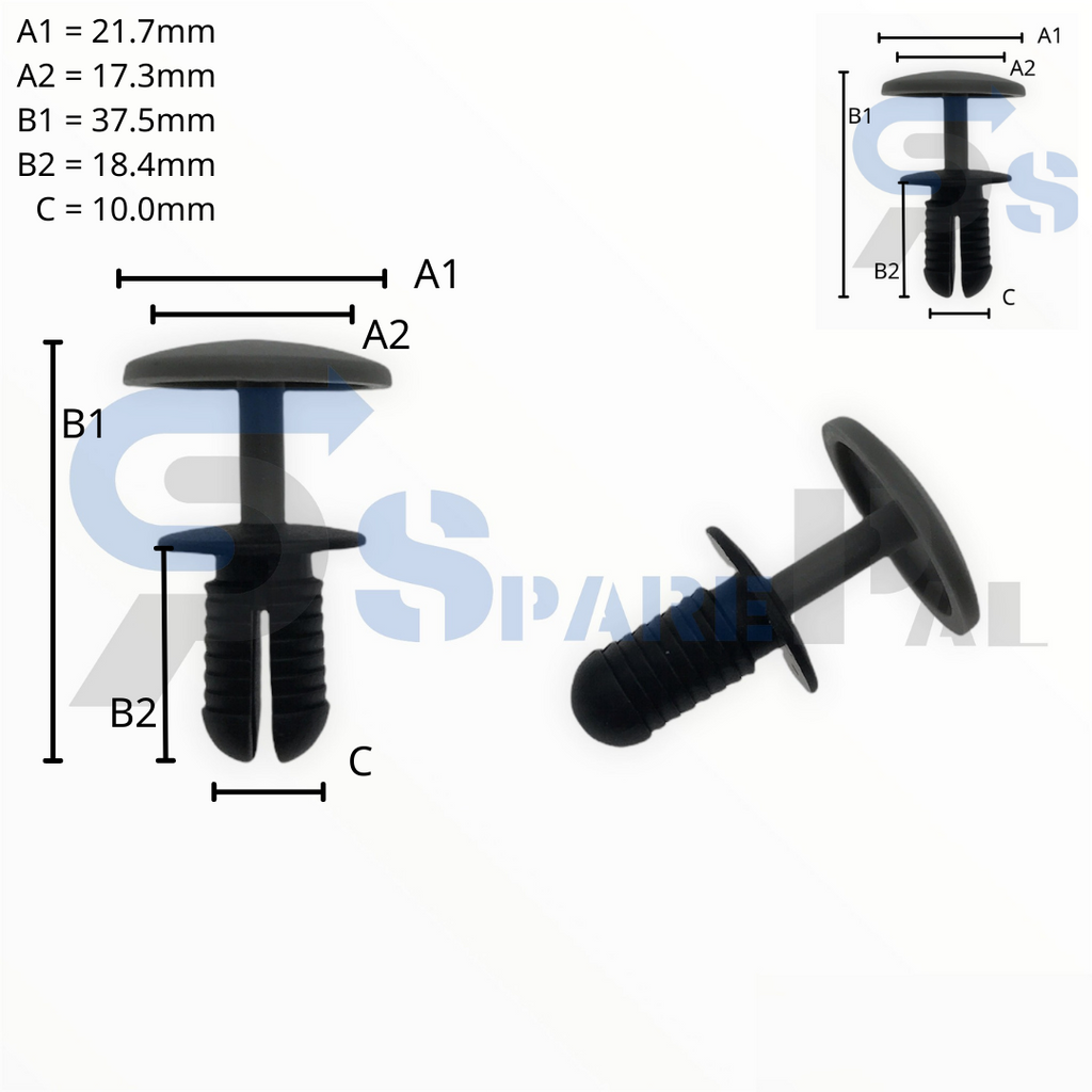 SparePal  Fastener & Clip SPL-10311