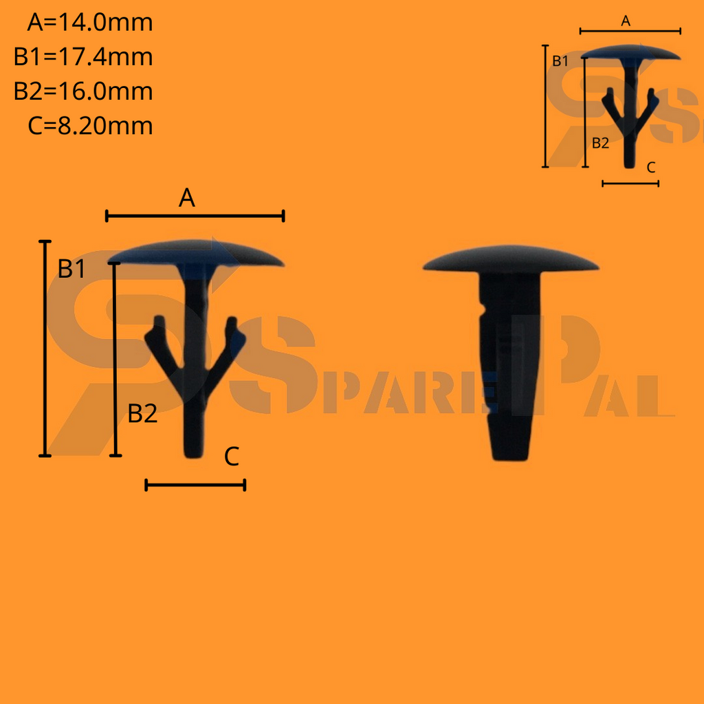 SparePal  Fastener & Clip SPL-10313