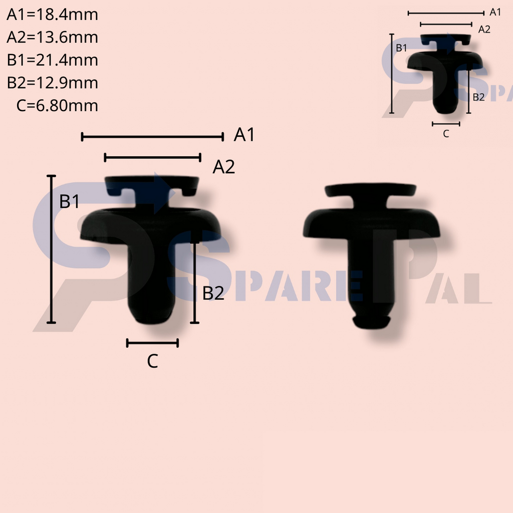 SparePal  Fastener & Clip SPL-10314