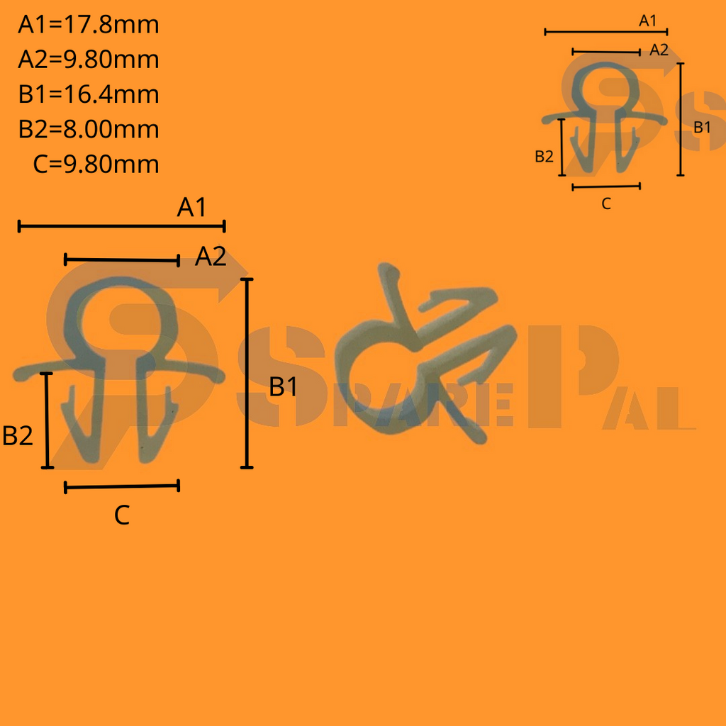 SparePal  Fastener & Clip SPL-10320