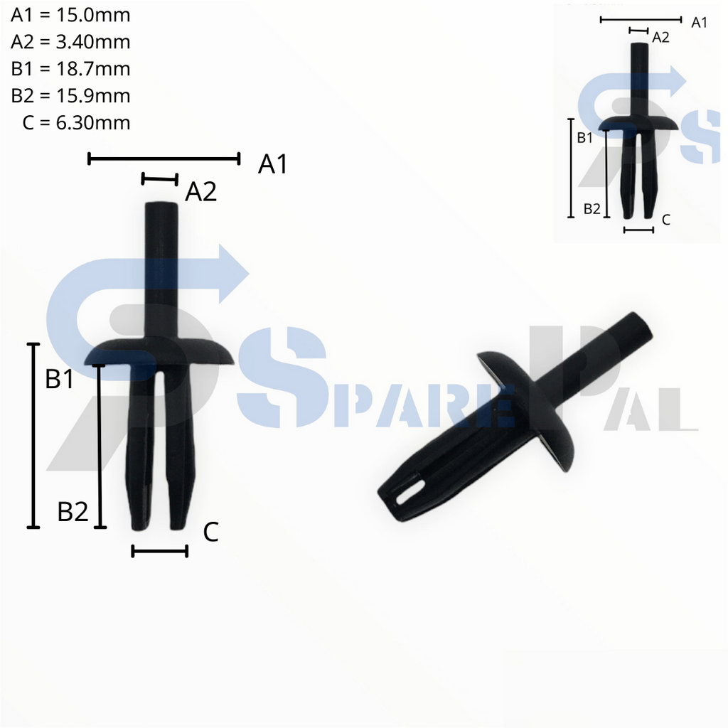 SparePal  Fastener & Clip SPL-10323