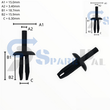 이미지를 갤러리 뷰어에 로드 , SparePal  Fastener &amp; Clip SPL-10323