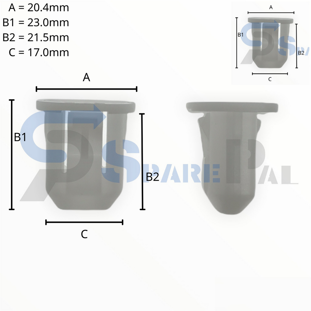 SparePal  Fastener & Clip SPL-10324