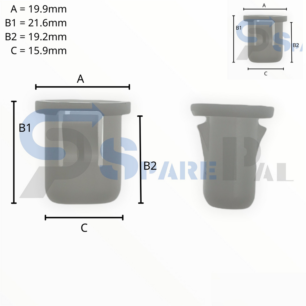 SparePal  Fastener & Clip SPL-10325