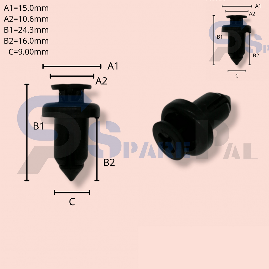 SparePal  Fastener & Clip SPL-10333