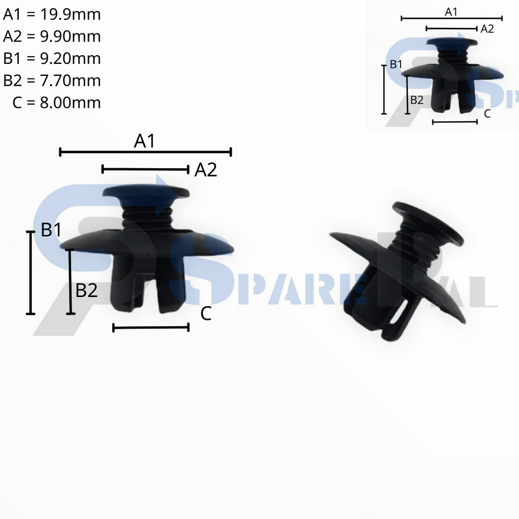 SparePal  Fastener & Clip SPL-10335