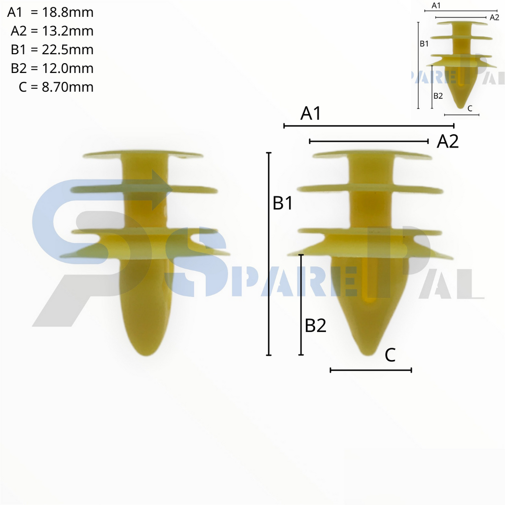 SparePal  Fastener & Clip SPL-10342