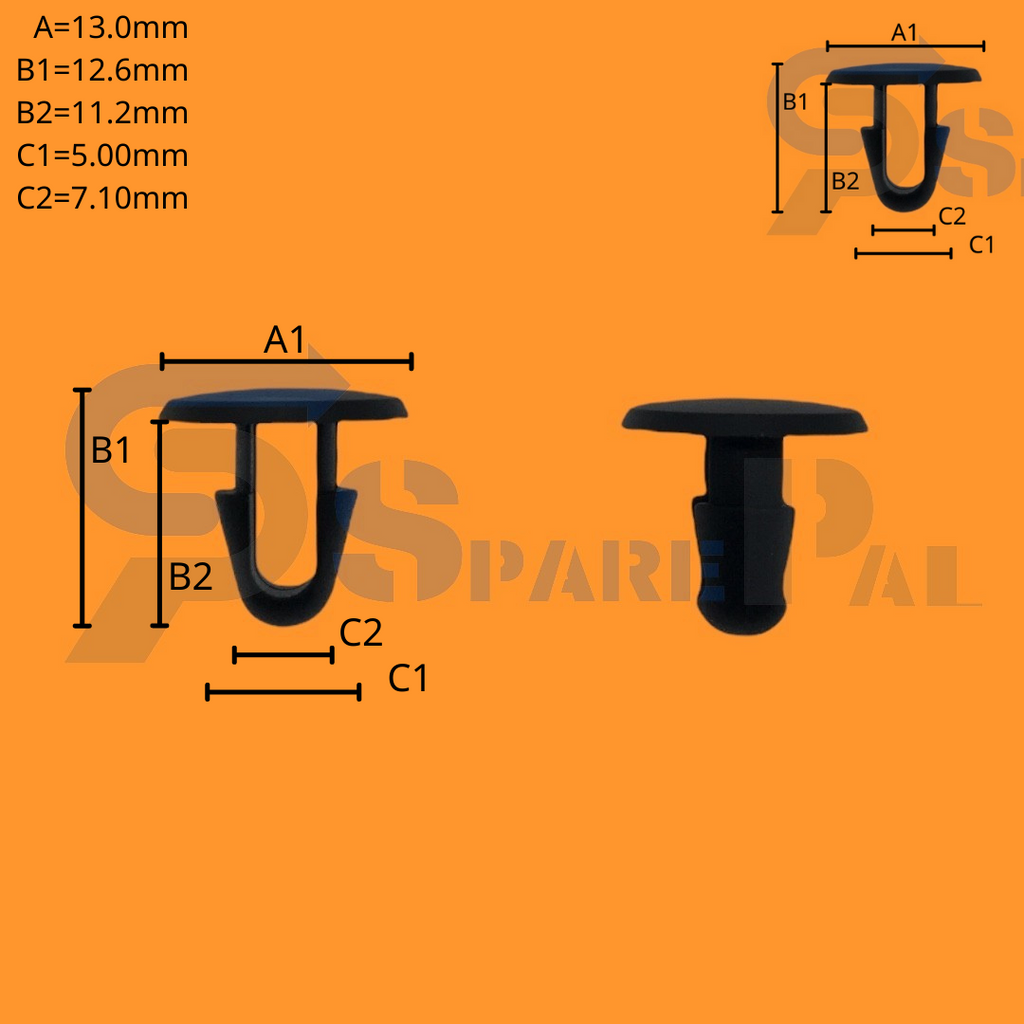 SparePal  Fastener & Clip SPL-10343