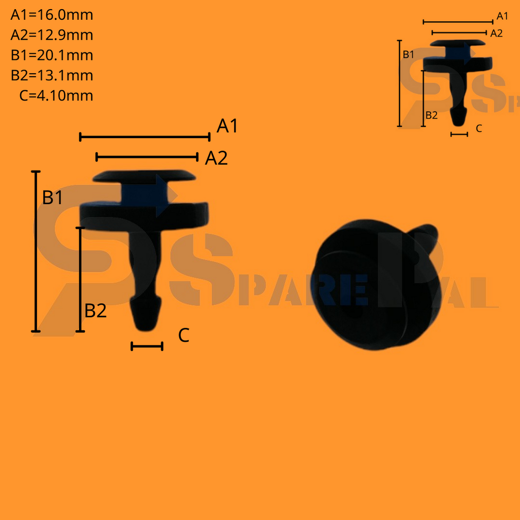 SparePal  Fastener & Clip SPL-10352