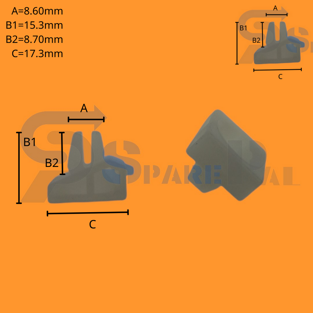 SparePal  Fastener & Clip SPL-10355