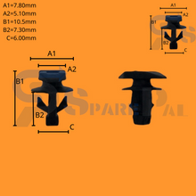 이미지를 갤러리 뷰어에 로드 , SparePal  Fastener &amp; Clip SPL-10356