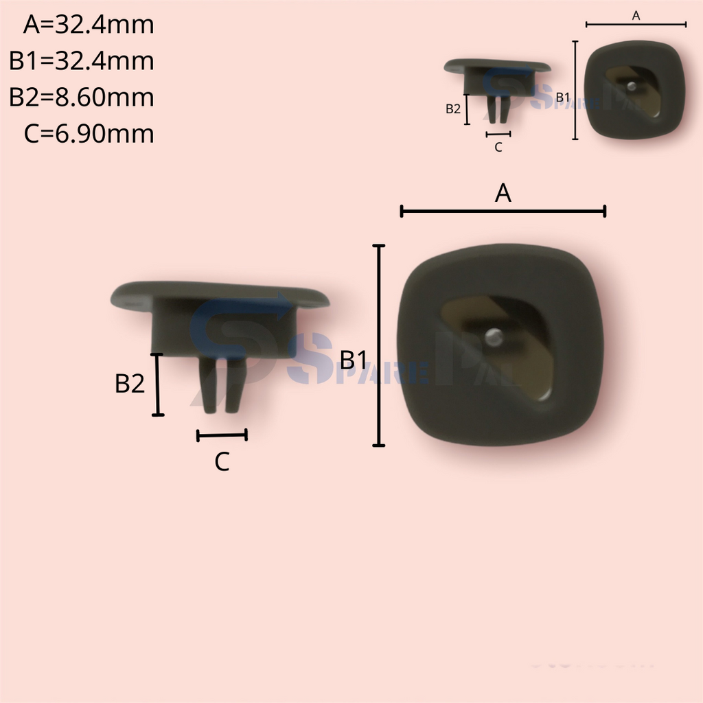 SparePal  Fastener & Clip SPL-10366