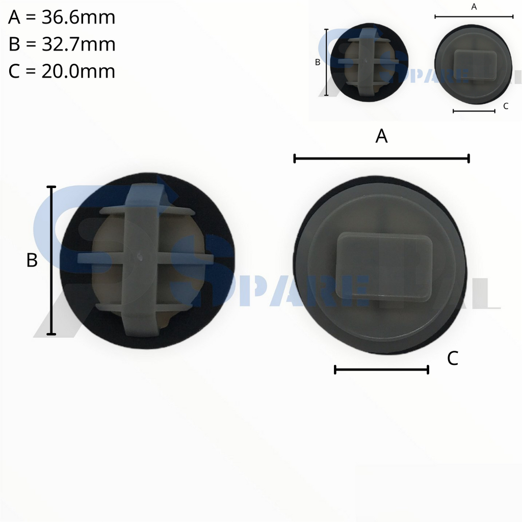 SparePal  Fastener & Clip SPL-10390