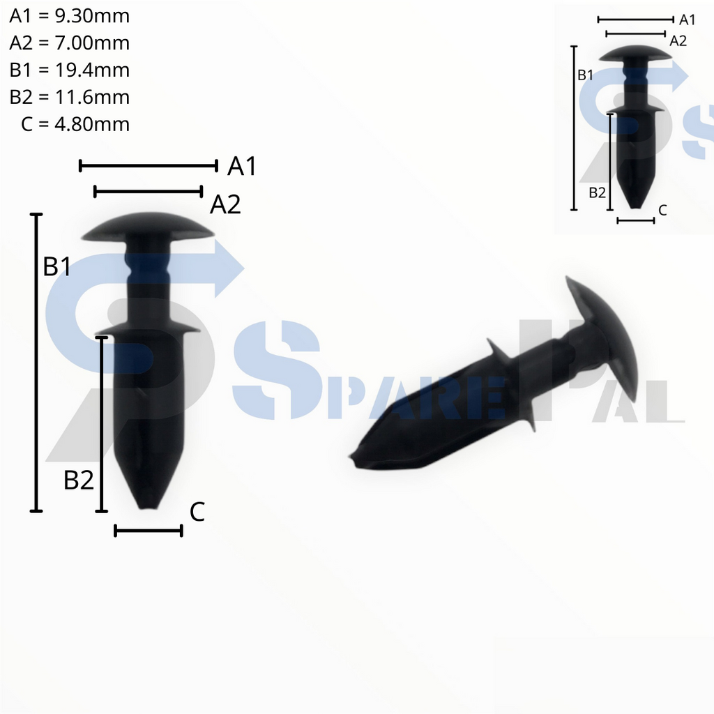 SparePal  Fastener & Clip SPL-10394