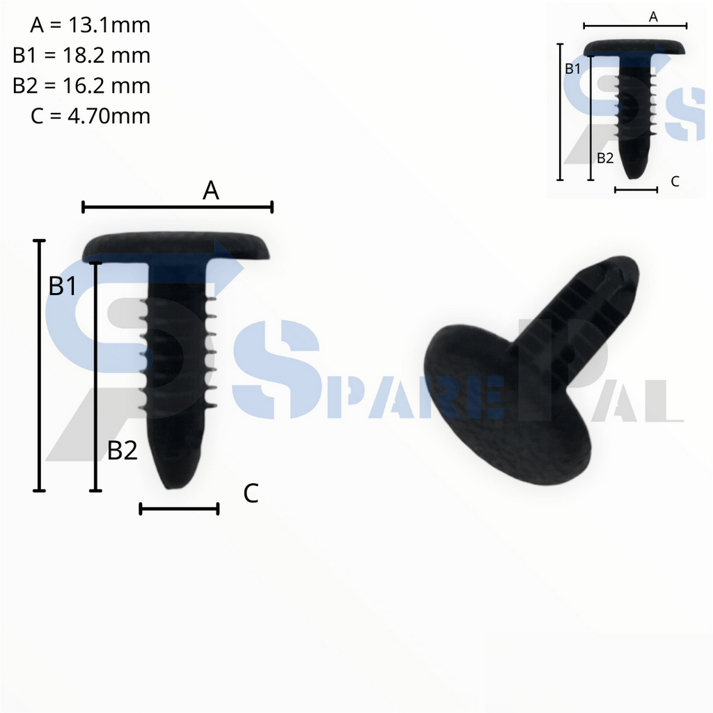 SparePal  Fastener & Clip SPL-10403