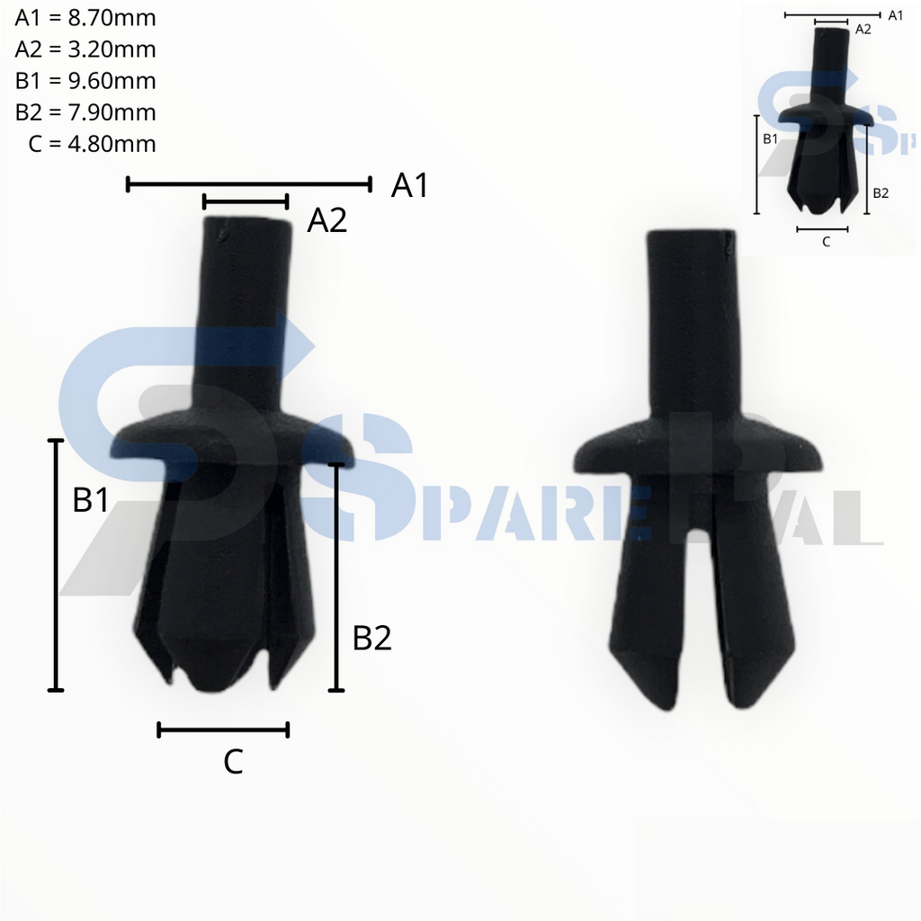 SparePal  Fastener & Clip SPL-10407