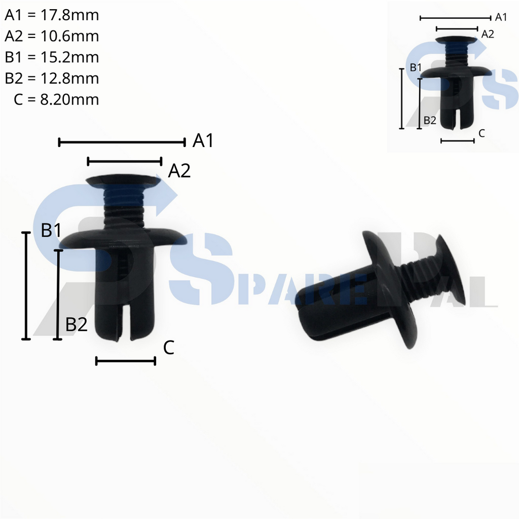 SparePal  Fastener & Clip SPL-10415