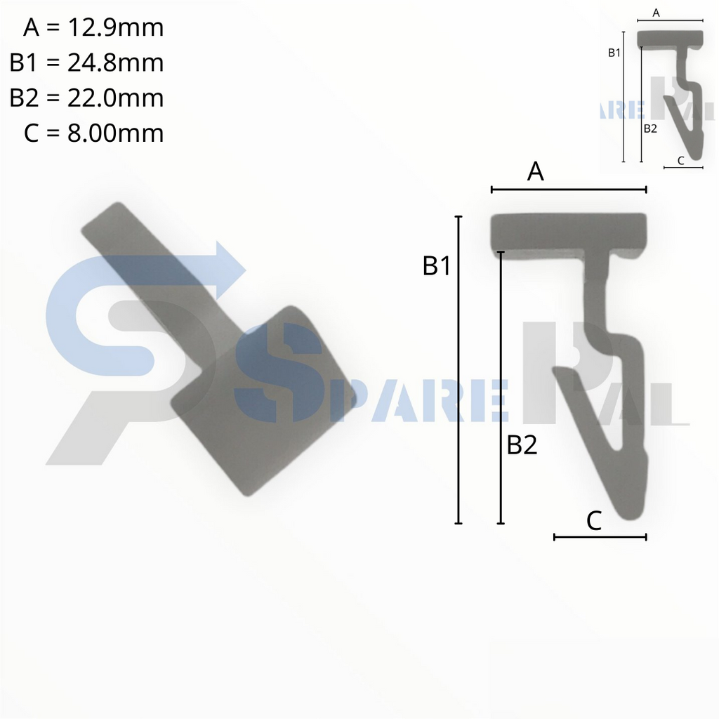 SparePal  Fastener & Clip SPL-10416