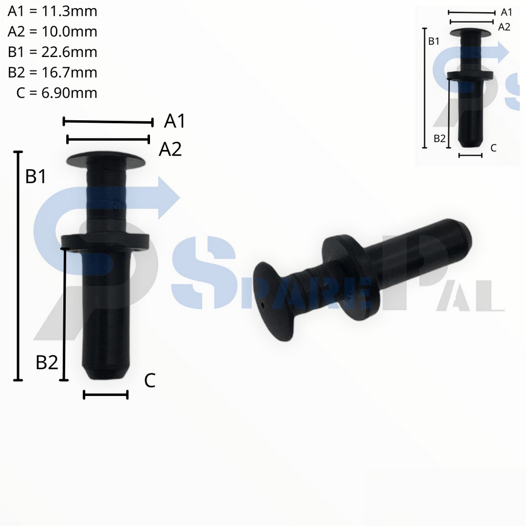 SparePal  Fastener & Clip SPL-10417