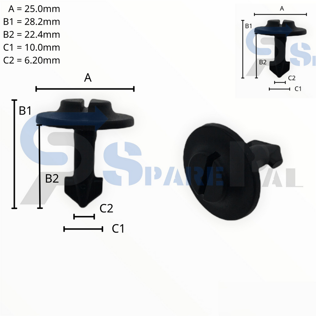 SparePal  Fastener & Clip SPL-10424